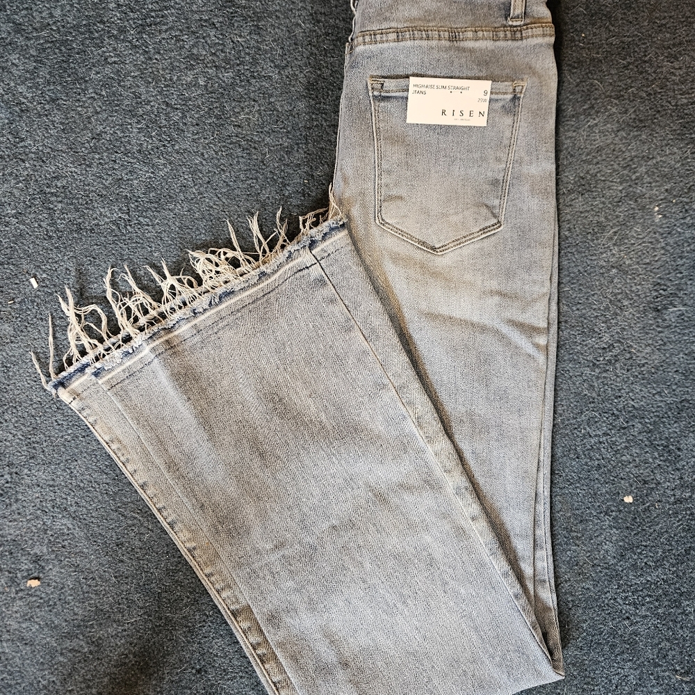 Risen sz 9 jeans - Picture 3 of 5